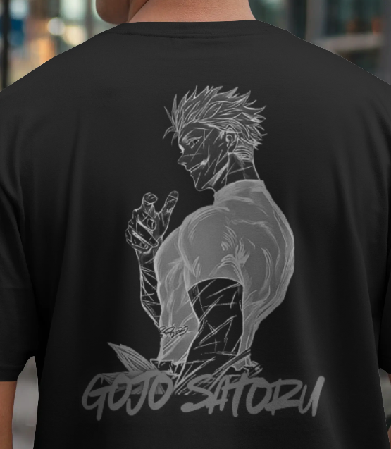 Gojo Satoru t-shirt Jujutsu Kaisen T-shirts - Limited edition (Black)