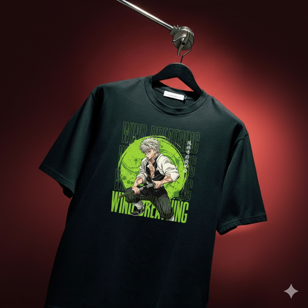Sanemi Demon Slayer Oversized Tshirt