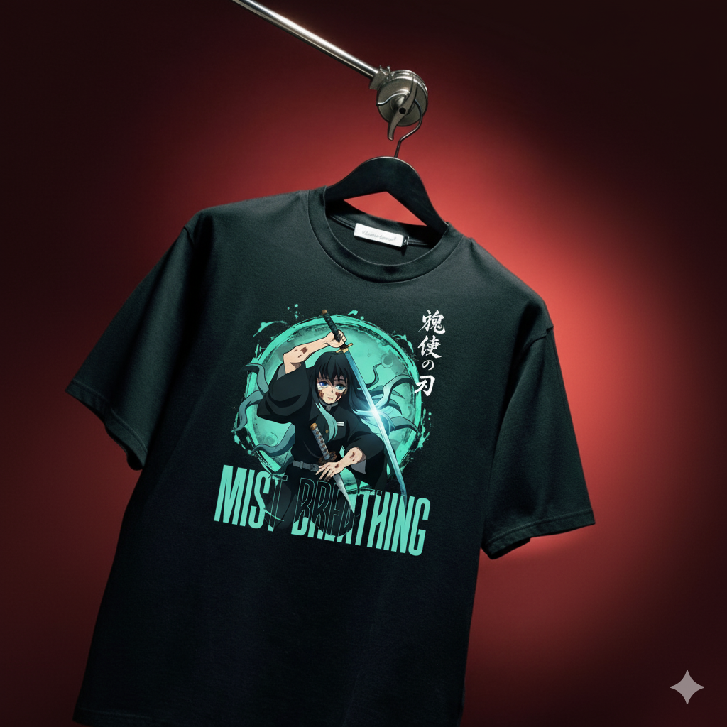 Muichiro Oversized Tshirt Demon Slayer