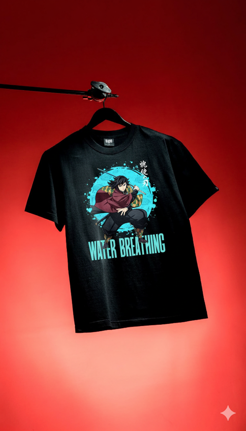 Giyu Demon Slayer Oversized Tshirt