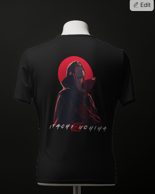 Itachi Uchiha Oversized T-shirt -Naruto