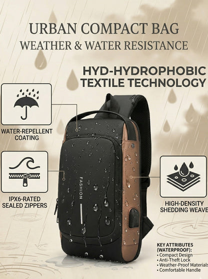 Smart Urban Carry Waterproof, Anti-Theft Design (Copper Dusk)
