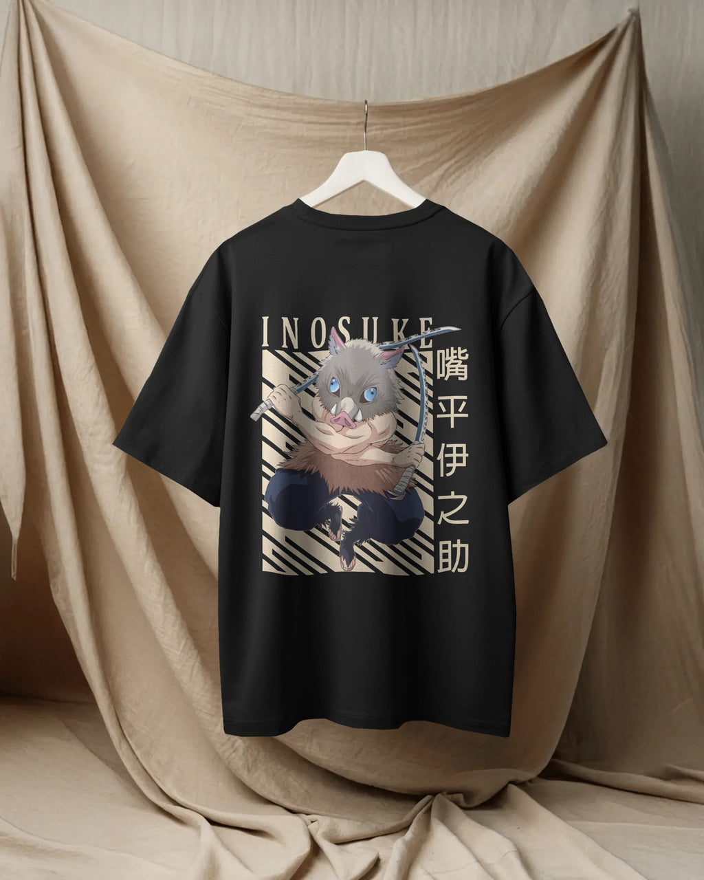 Inosuke Hashibira Demon Slayer Oversized Tshirt