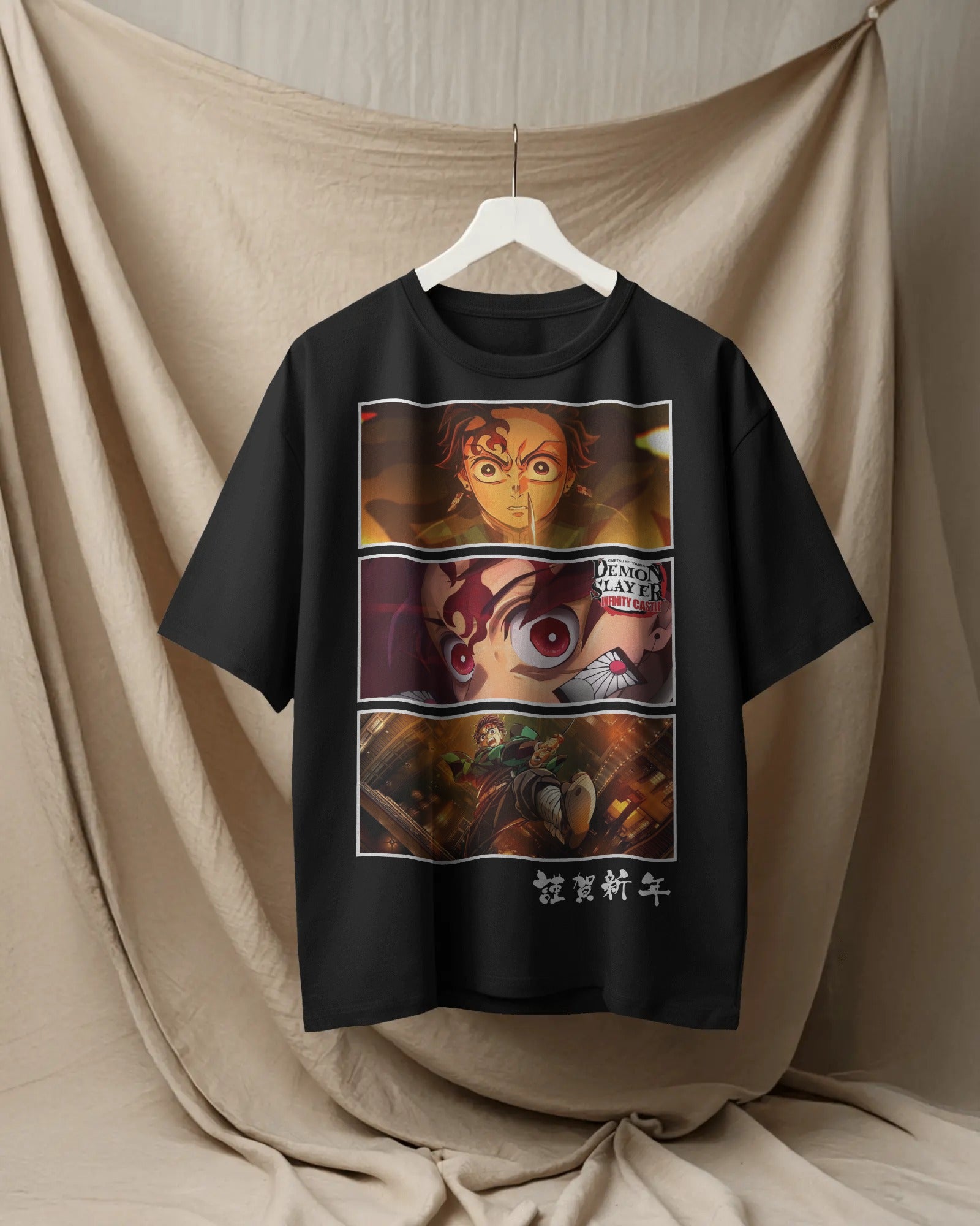 Infinity Castle Tanjhiro Oversized Tshirt Demon Slayer