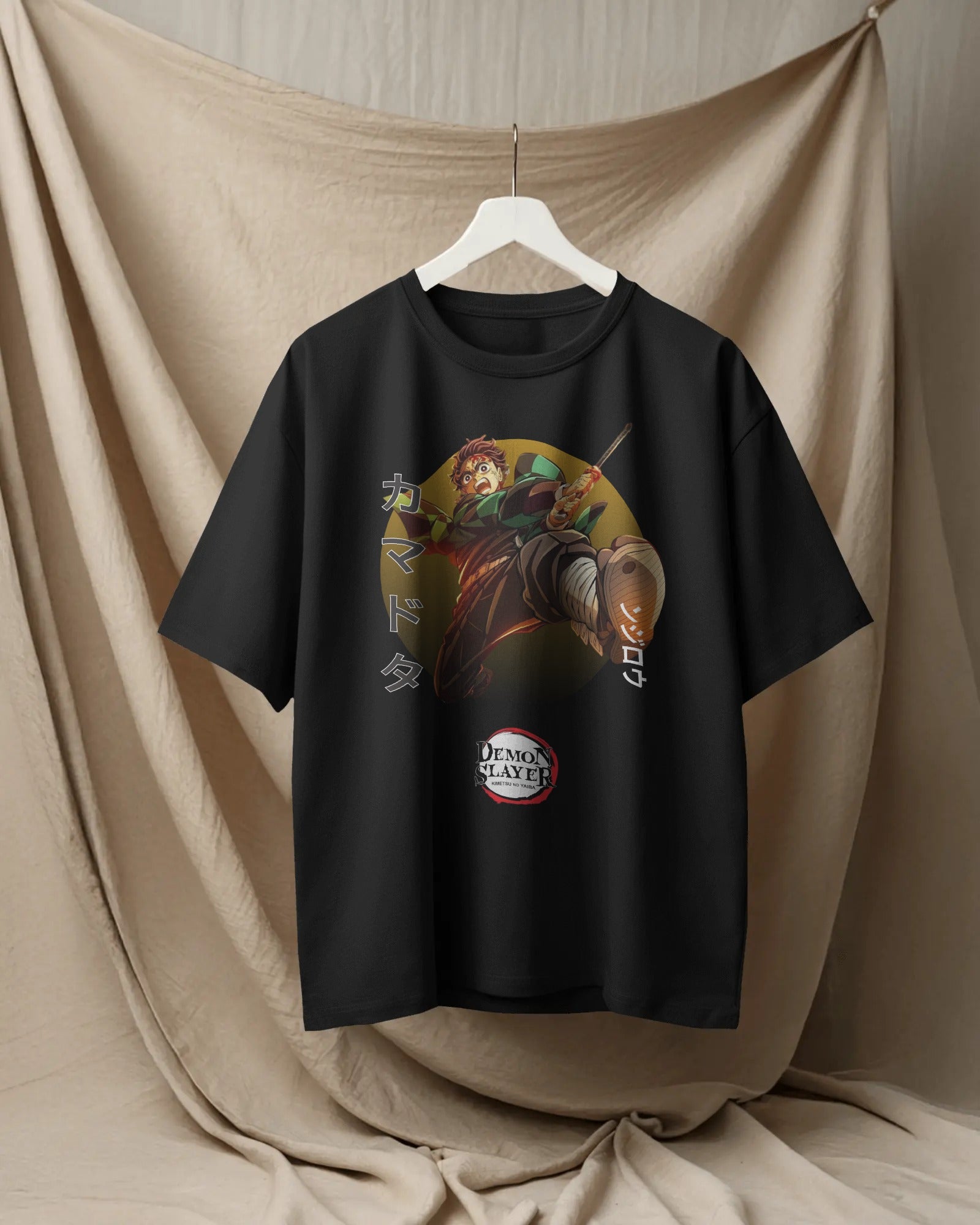 Tanjhiro Infinity Castle Oversized Tshirt Demon Slayer