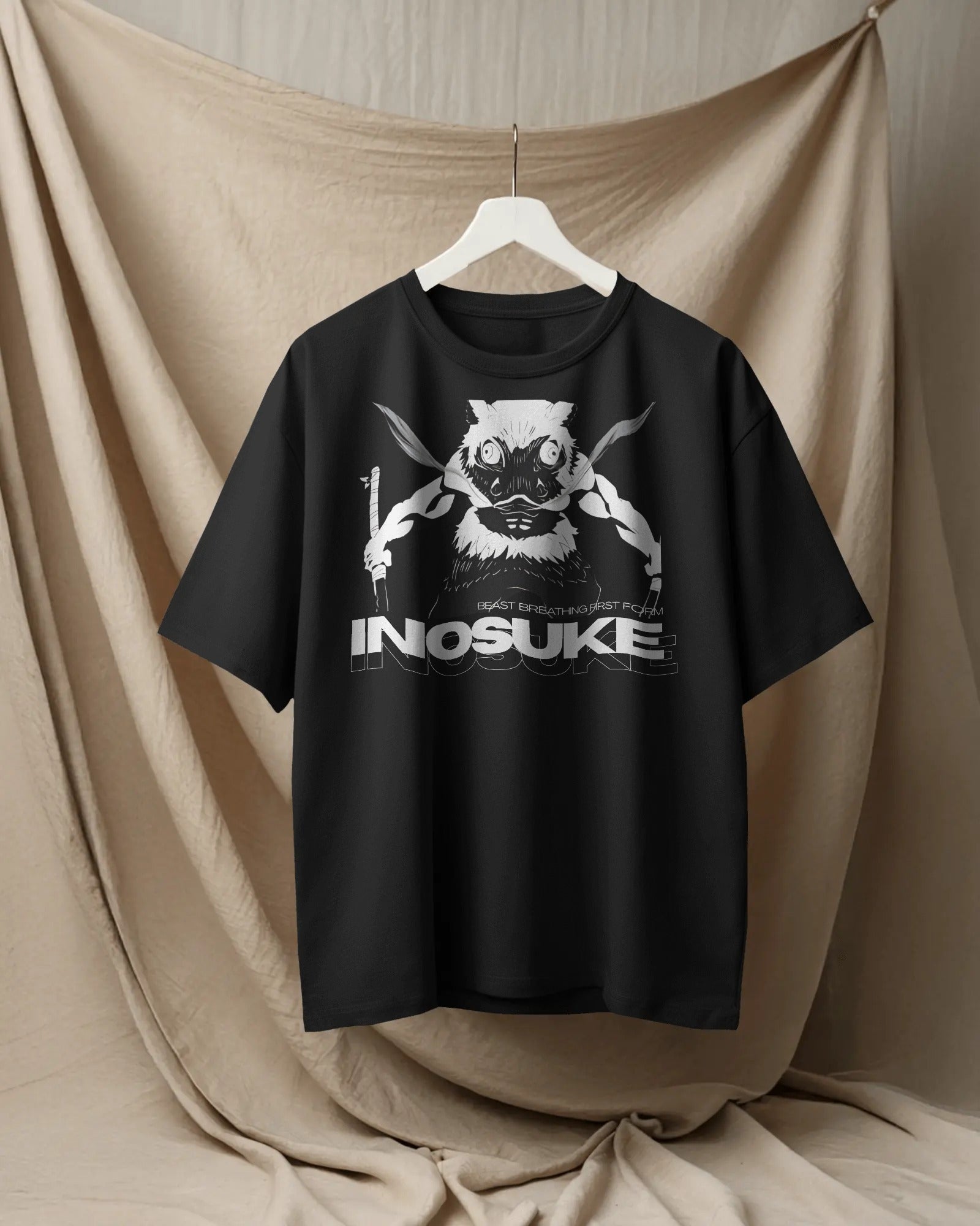 Inosuke Demon Slayer Oversized Tshirt