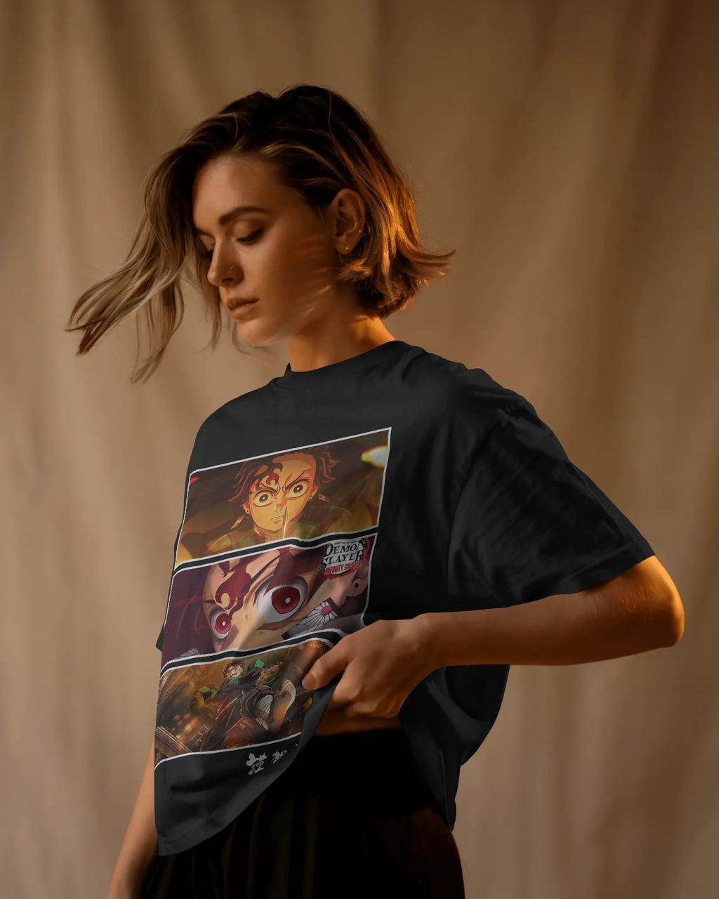 Infinity Castle Tanjhiro Oversized Tshirt Demon Slayer