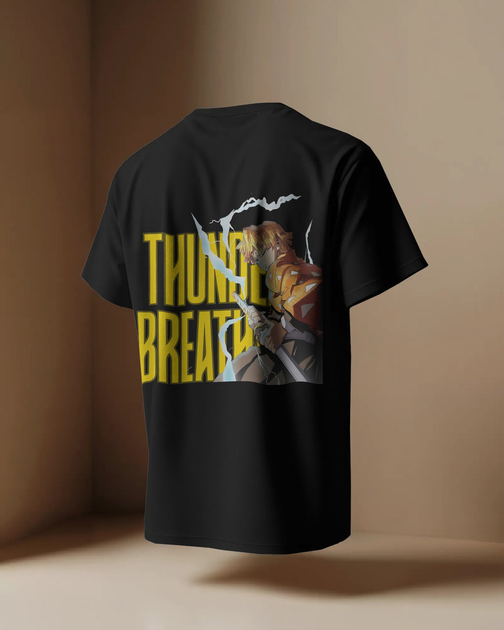 Thunder Breathing Oversized Tshirt Demon Slayer