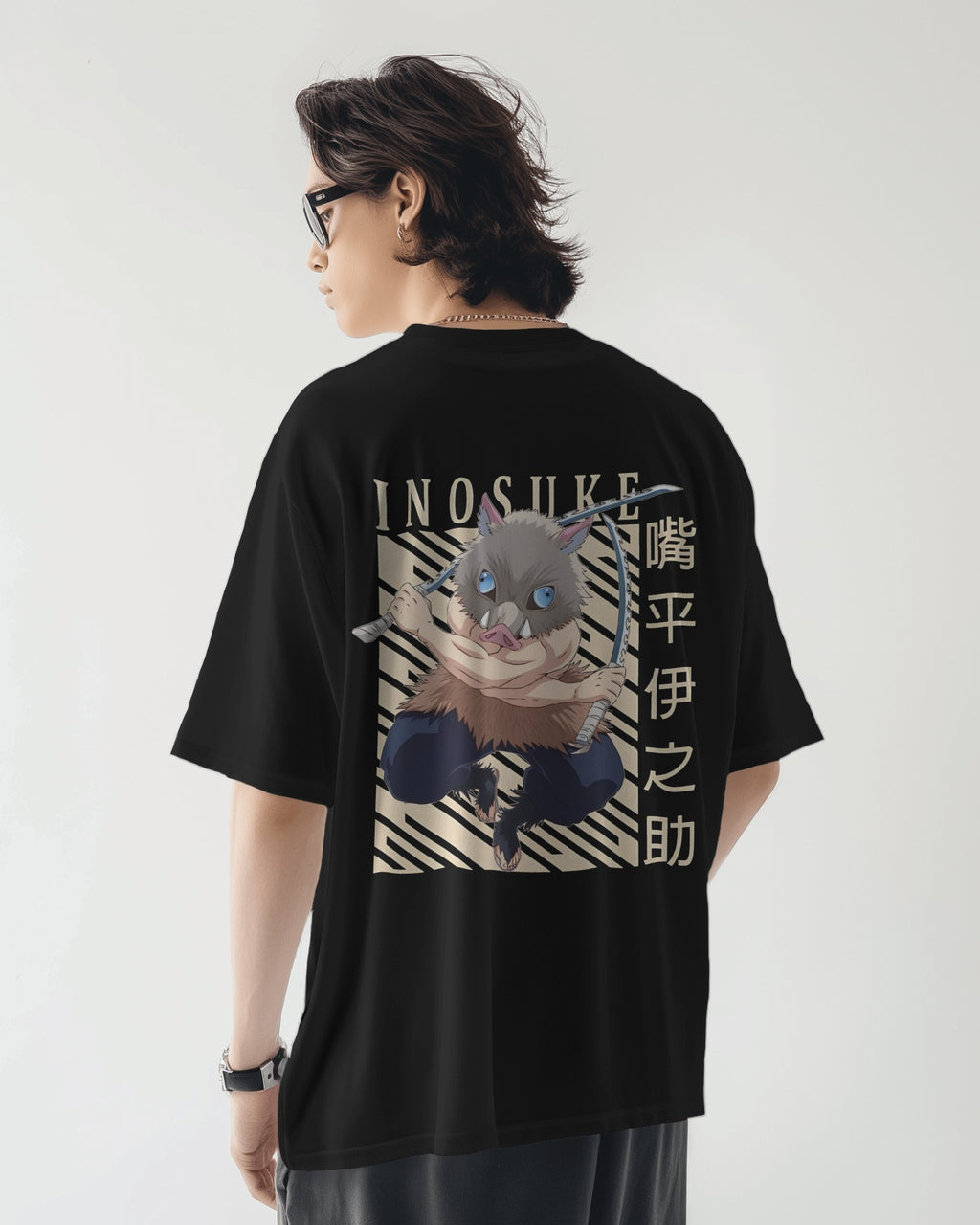 Inosuke Hashibira Demon Slayer Oversized Tshirt