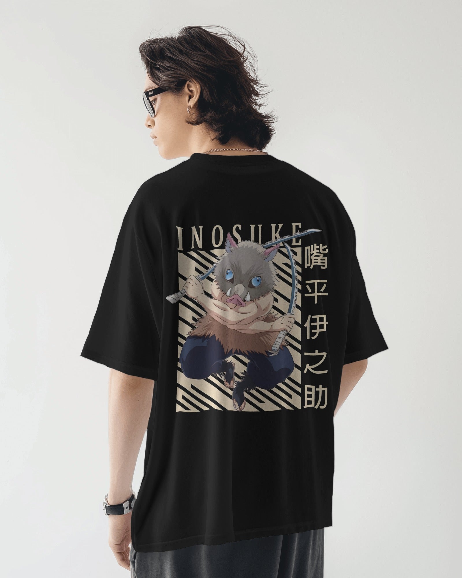 Inosuke Hashibira Demon Slayer Oversized Tshirt