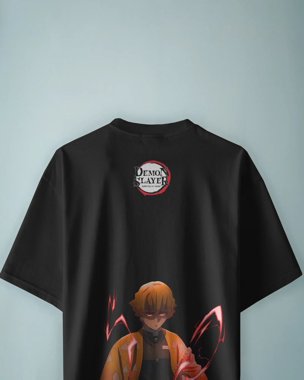 Zenitsu Infinity Castle Oversized Tshirt Demon Slayer
